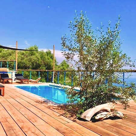 House Tanna Of Villa Intaba Spectacular Sea Views Corfiot Riviera Spartilas Corfu Island Greece Close To Ipsos Beach Spartylas Exterior photo