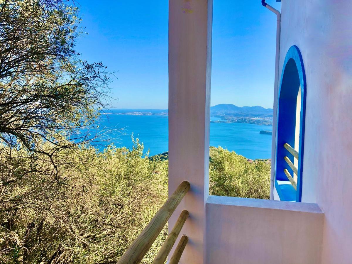 House Tanna Of Villa Intaba Spectacular Sea Views Corfiot Riviera Spartilas Corfu Island Greece Close To Ipsos Beach Spartylas Exterior photo