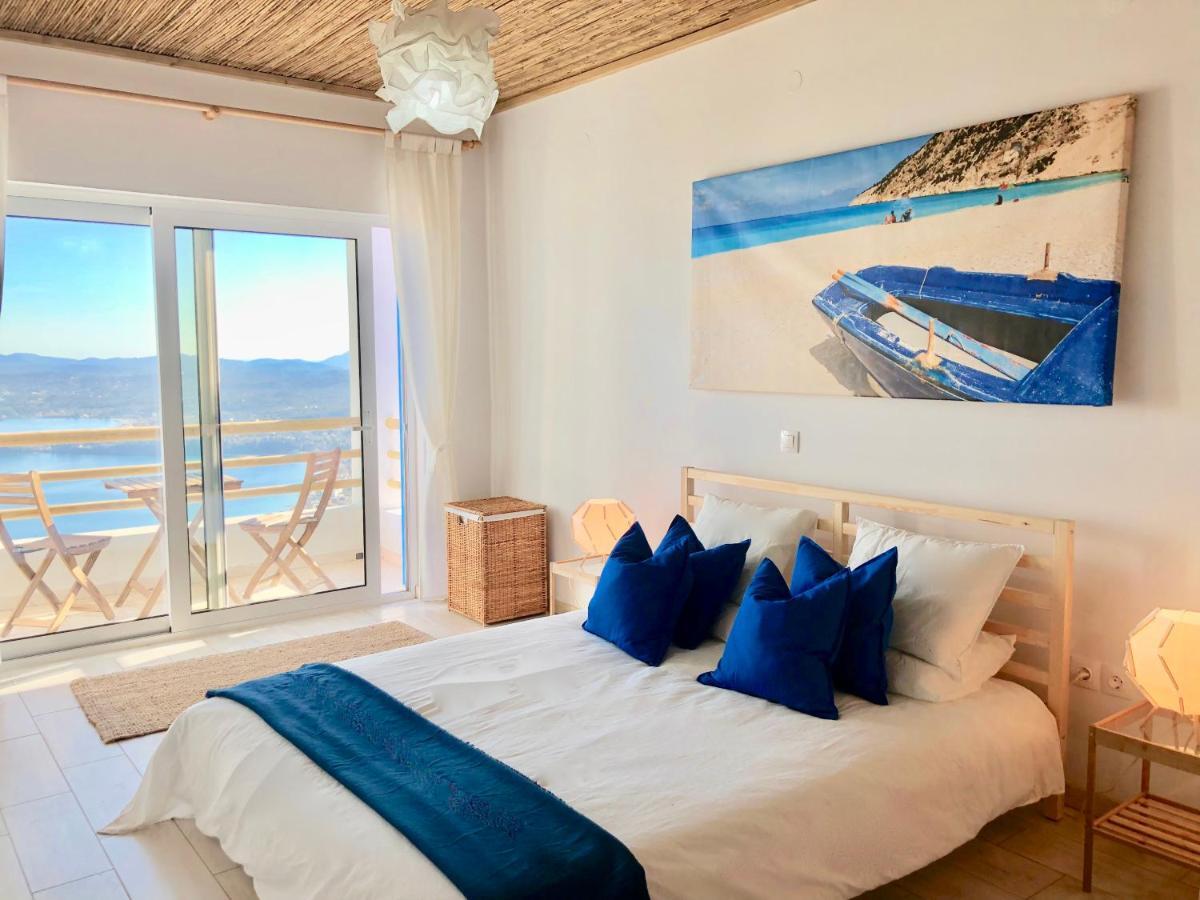 House Tanna Of Villa Intaba Spectacular Sea Views Corfiot Riviera Spartilas Corfu Island Greece Close To Ipsos Beach Spartylas Exterior photo